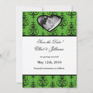 5x7 Save the Date Photo Engagement Announcement
