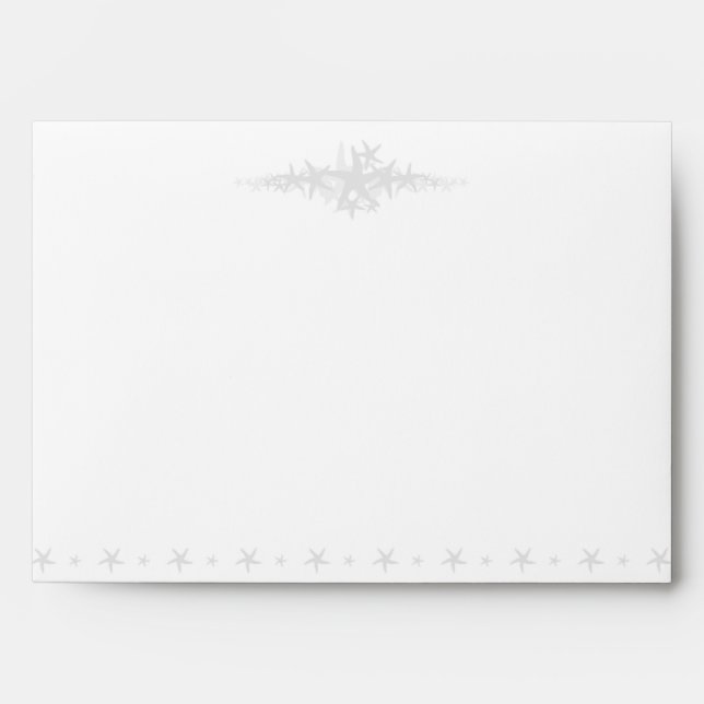 5x7 Sea Shells Summer Love and Sea Shell Envelopes (Front)