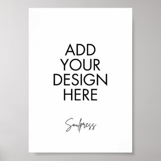 5x7" Sign Custom Print