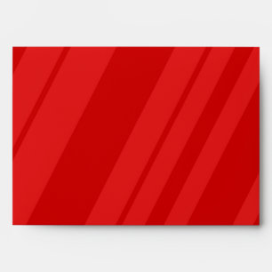 5x7 Striped Outside Red Inside Envelope