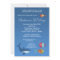 5x7 Under the Sea SharkFish Baby Shower Invitation