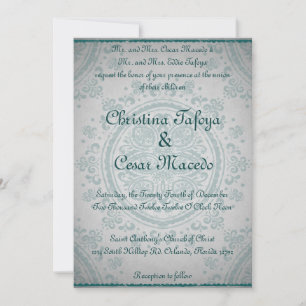 5x7 Wedding Invitation Night in India Moroccan Doy