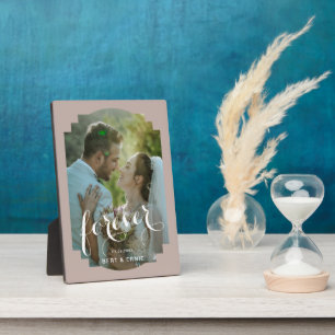 5x7 Wedding Memory Plaque with Easel Stand