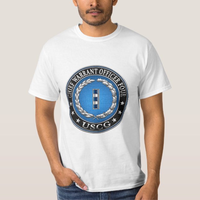 [600] CG: Chief Warrant Officer 4 (CWO4) T-Shirt (Front)