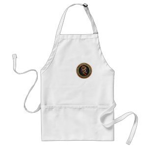 [600] Golden Chinese Dragon Fucanglong Standard Apron