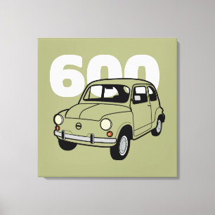 600 green v2 canvas print