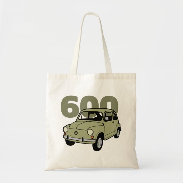 600 green v2 tote bag (Front)
