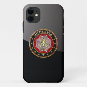 [600] Master Mason - 3rd Degree Square & Compasses Case-Mate iPhone Case