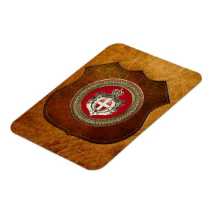 [600] Order of Malta - SMOM Coat of Arms Magnet