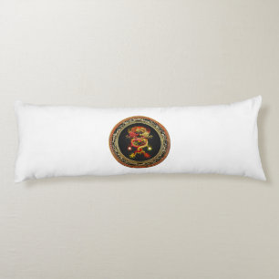 [600] Red and Yellow Dragons Body Cushion