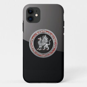 [600] Sacred Silver Griffin Case-Mate iPhone Case