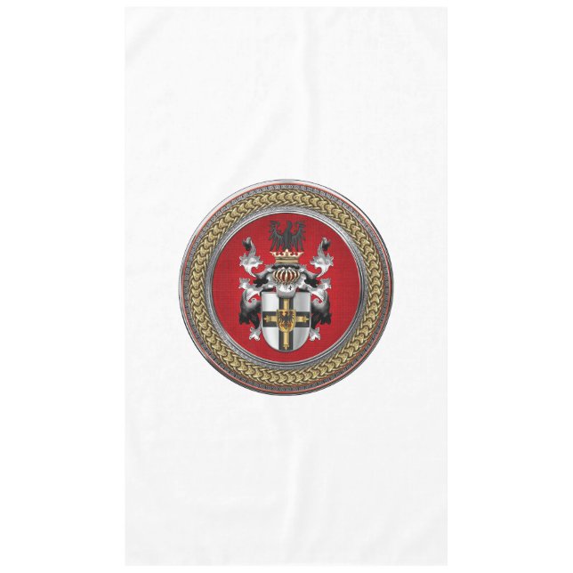 [600] Teutonic Order Coat of Arms Tablecloth (Front)