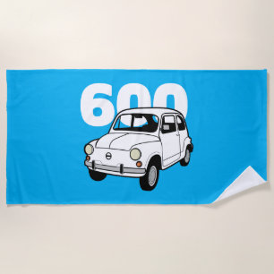 600 white v2 beach towel