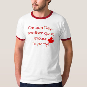600px-Flag_of_Canada_(Leaf)_svg, C... - Customised T-Shirt