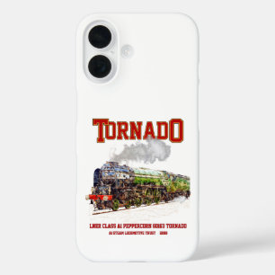 60163 Tornado Vintage Steam Train Locomotive  iPhone 16 Case