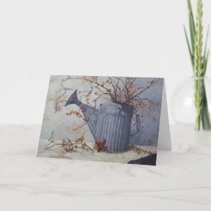 6033 Bittersweet Watering Can Quilt Sympathy Card