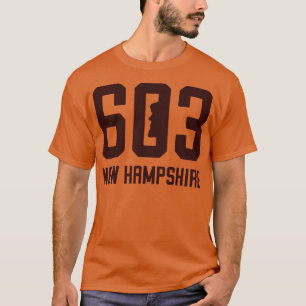 603 Old Man of the Mountain Alternate Brown T-Shirt