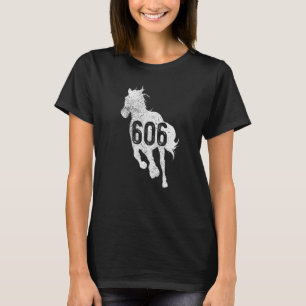 606 Kentucky Map Morehead Pikeville Middlesborough T-Shirt