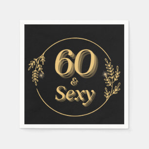 60 and fabulous  napkin