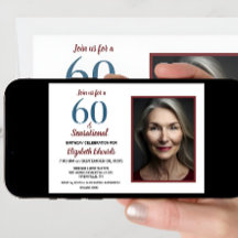 60 and Sensational Birthday Celebration