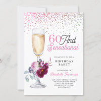 60 And Sensational Birthday Party