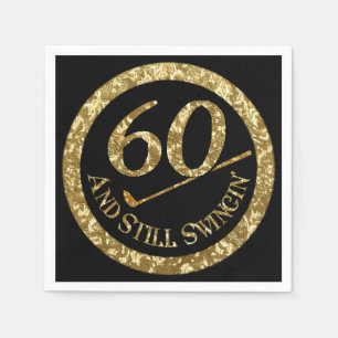 60 And Still Swingin' Napkins