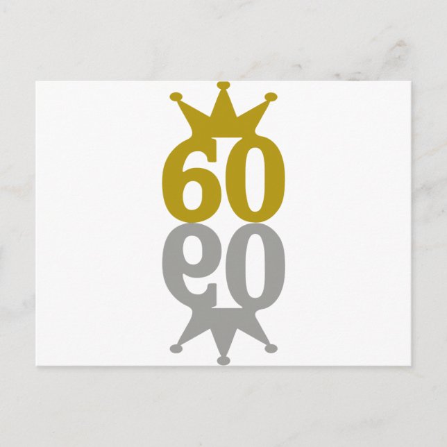 60-Crown-Reflection Postcard (Front)
