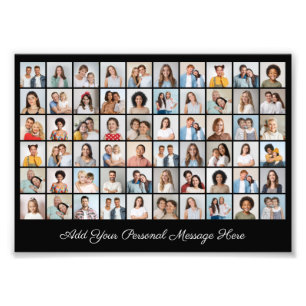 60 Photo Collage Add A Greeting Photo Enlargement