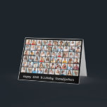 60 Photo Collage Add Any Name & Age Birthday Card<br><div class="desc">Create your own 60 Photo Collage for Christmas, Birthdays, Weddings, Anniversaries, Graduations, Father's Day, Mother's Day or any other Special Occasion, with our easy-to-use design tool. Add your favorite photos of friends, family, vacations, hobbies and pets and you'll have a stunning, one-of-a-kind photo collage, perfect for home decoration, gift giving...</div>