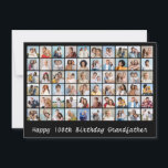 60 Photo Collage Add Any Name & Age Birthday Card<br><div class="desc">Create your own 60 Photo Collage for Christmas, Birthdays, Weddings, Anniversaries, Graduations, Father's Day, Mother's Day or any other Special Occasion, with our easy-to-use design tool. Add your favorite photos of friends, family, vacations, hobbies and pets and you'll have a stunning, one-of-a-kind photo collage, perfect for home decoration, gift giving...</div>