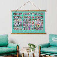 60 Photo Collage Montage and Text - Can Edit Colou