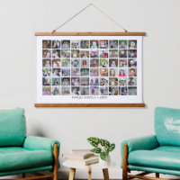 60 Photo Collage Montage and Text - Can Edit White