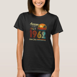 60 Th Birthday  60 Years Old Awesome Since July 19 T-Shirt