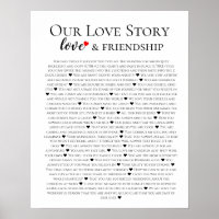 60 things we love about you, 70th 80th birthday