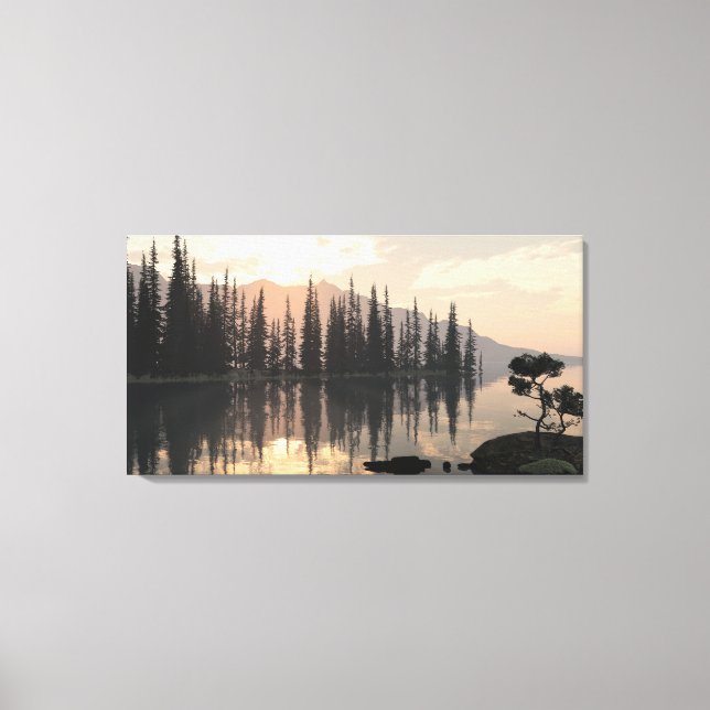 60" x 40" Canvas art w' "Glorious Morning" image (Front)