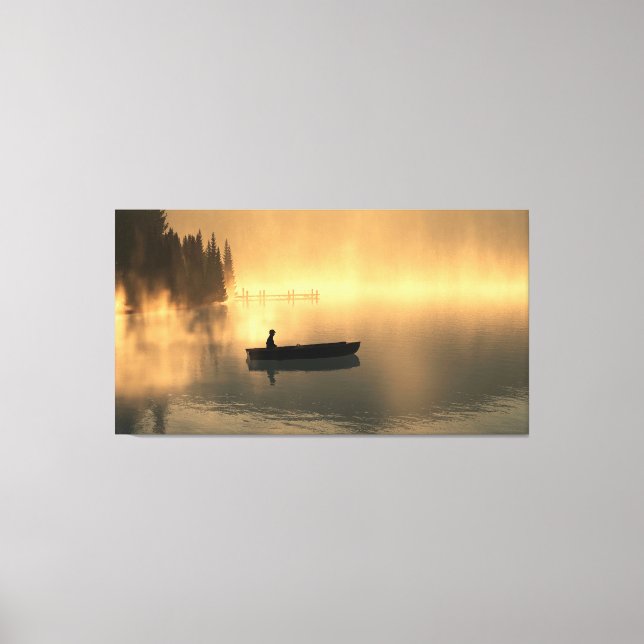 60" x 40" Canvas Art with "Quiet Time" image (Front)