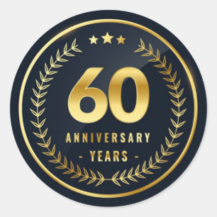 60 Year Anniversary Envelope Seal