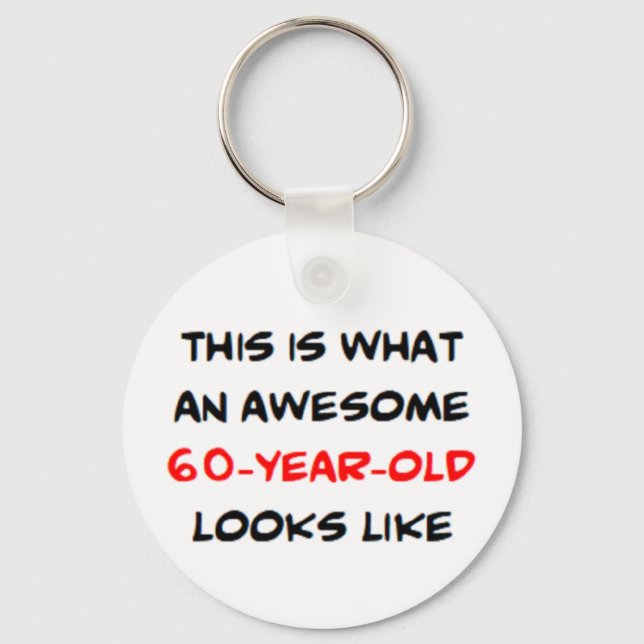 60 year old, awesome key ring (Front)