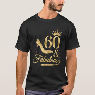 60 Year Old Gifts Tee For Womens 60 And