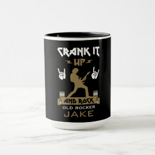 60 Year Old Rockers Birthday Mug