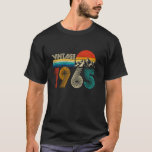 60 Year Old Vintage 1965 Retro 60th Birthday Gift  T-Shirt<br><div class="desc">60 Year Old Vintage 1965 Retro 60th Birthday Gift Men Women</div>