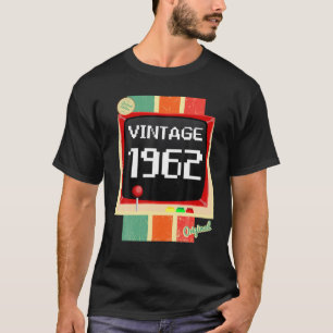 60 Years Birthday Man 1962 Gamer Console / Vintage T-Shirt