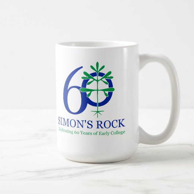 60 Years of Simon's Rock Coffee Mug (Right)