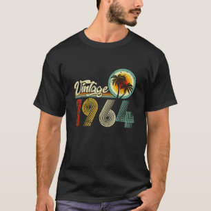60 Years Old Gifts Vintage Born In 1964 Retro 60th T-Shirt