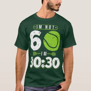 60 Years Old Tennis 60th Birthday Gift T-Shirt