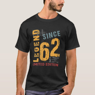 60 Years Old Vintage 1962 60Th Birthday Decoration T-Shirt