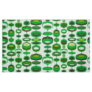 60s 70s mod retro fabric pattern