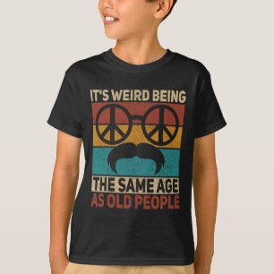 60s 70s Outfit Hippie Dad Birthday Grandpa Fathers T-Shirt