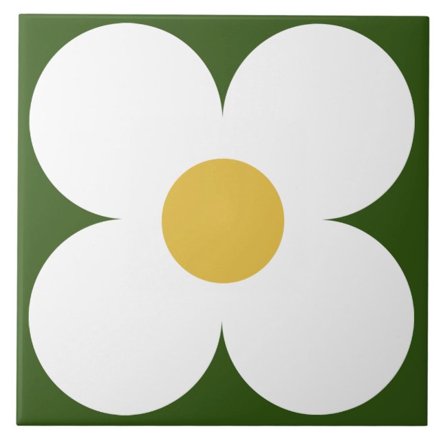 60s 70s retro flower tile (Front)