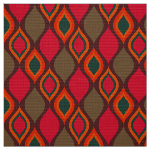 60s 70s retro mod fabric